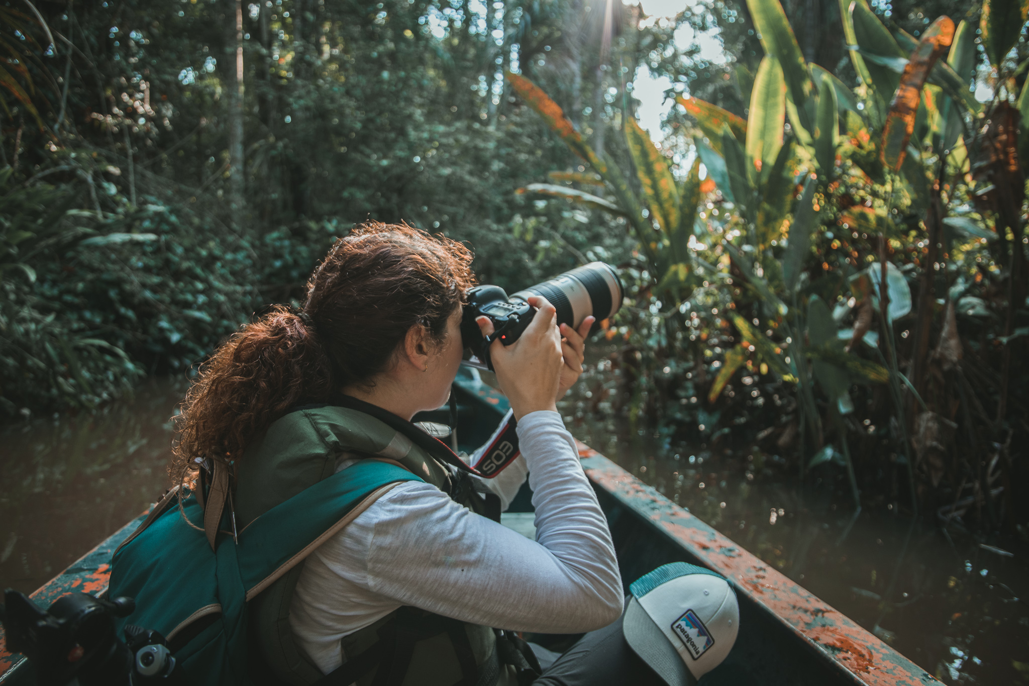 female travel photographer