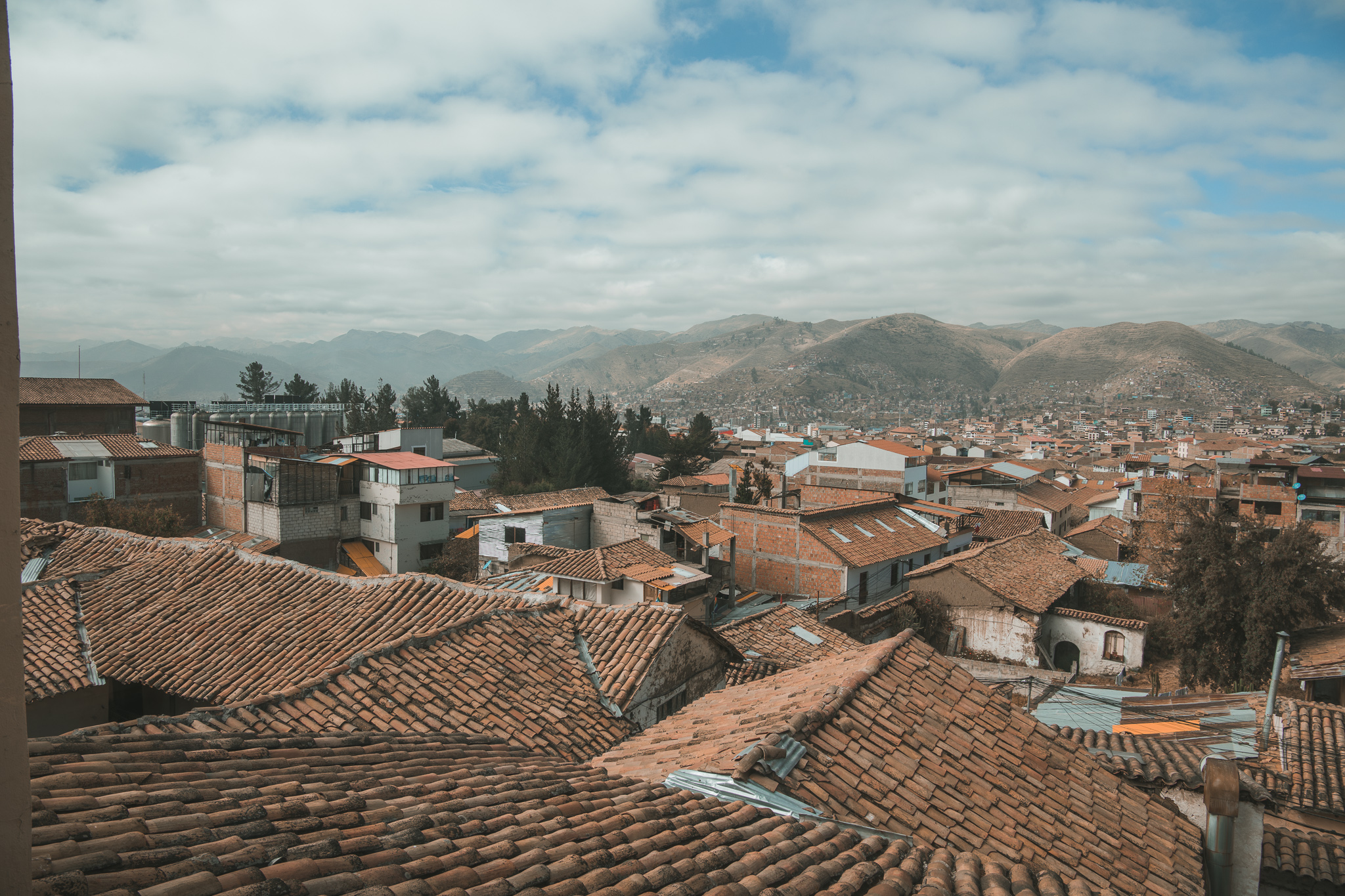 cusco roof tops