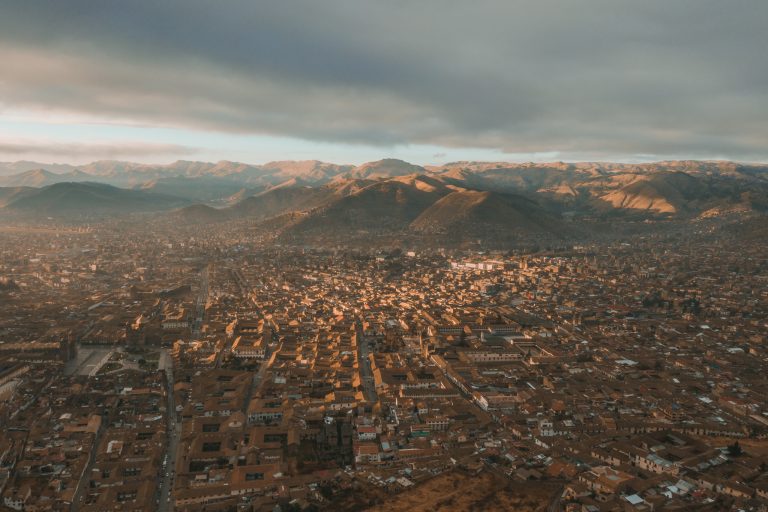 cusco drone photograph