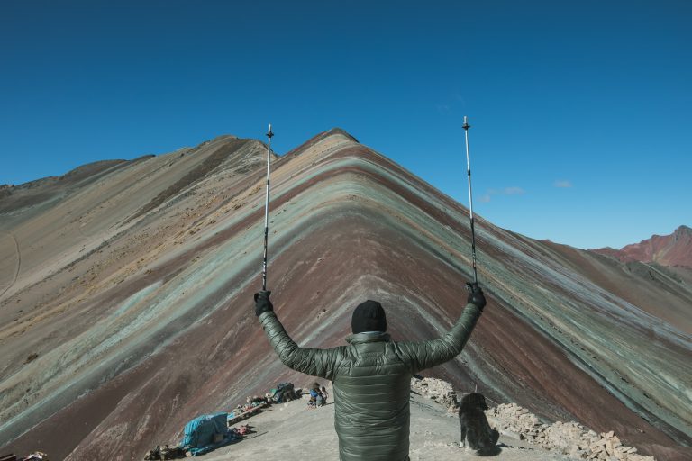 rainbow mountain peru tour group summit