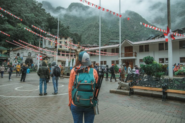 aguas calientes centre peru photography