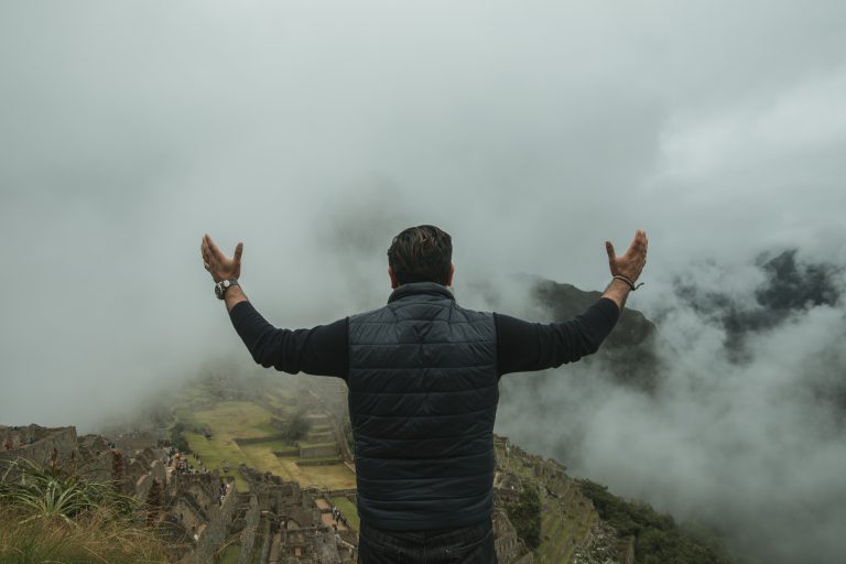 machu picchu misty day photography