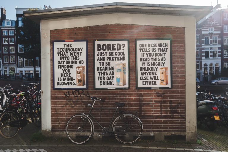 oatly posters amsterdam