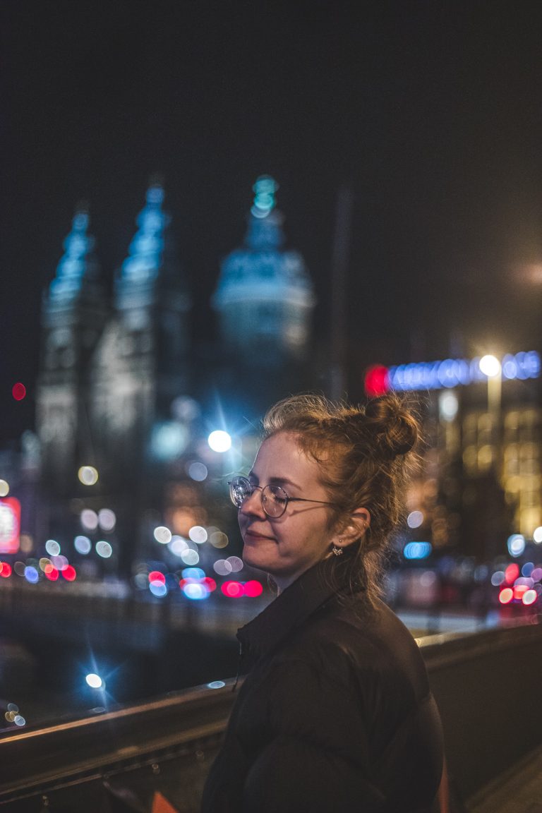 amsterdam night lights